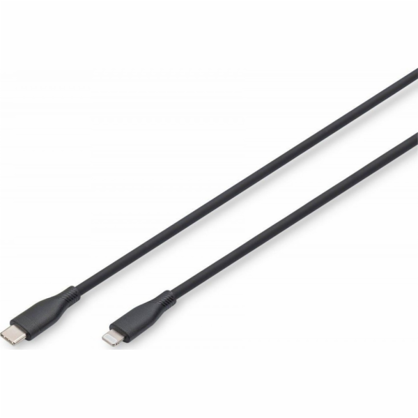 Digitus Silikonový USB-C - Lightning napájecí kabel, USB ...