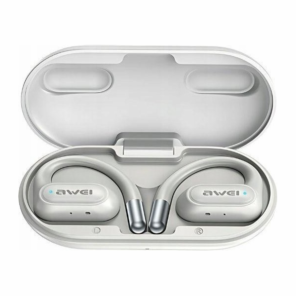 AWEI Bluetooth 5.4 T93 OWS sluchátka bílá