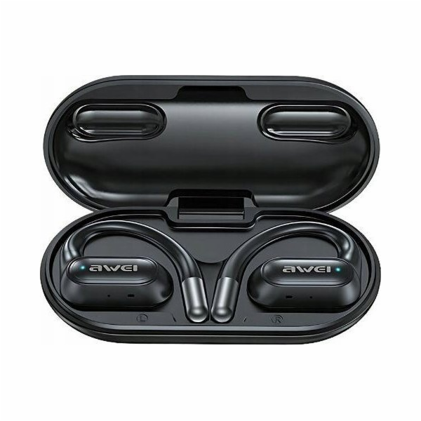 AWEI Bluetooth 5.4 T93 OWS sluchátka černá