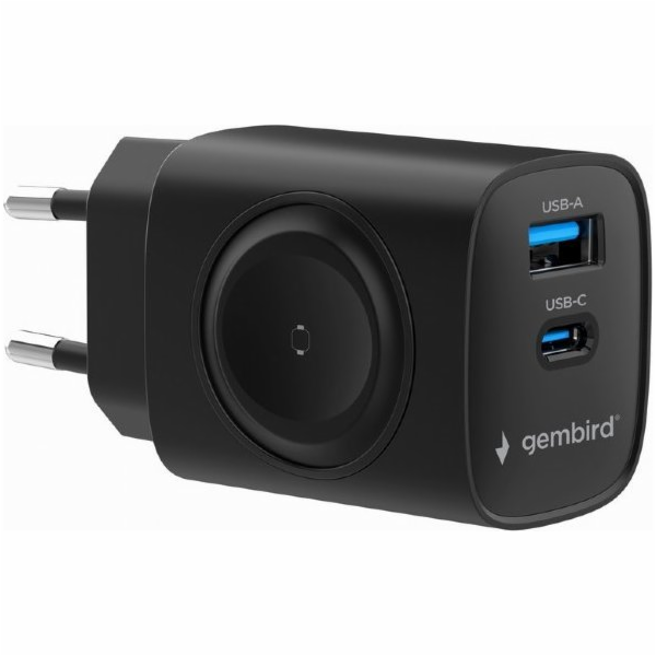 Gembird Nabíječka USB-A USB-C 20W PowerDelivery Quick Cha...