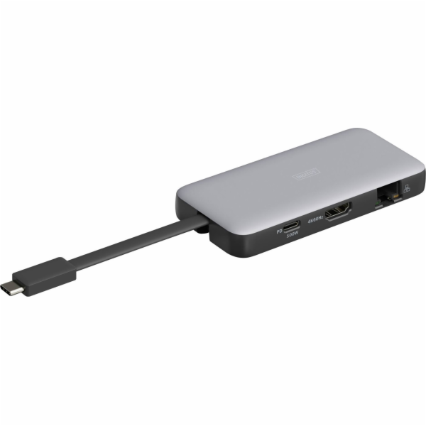 Digitus Cestovní dokovací stanice USB Type-C 7portový HDM...