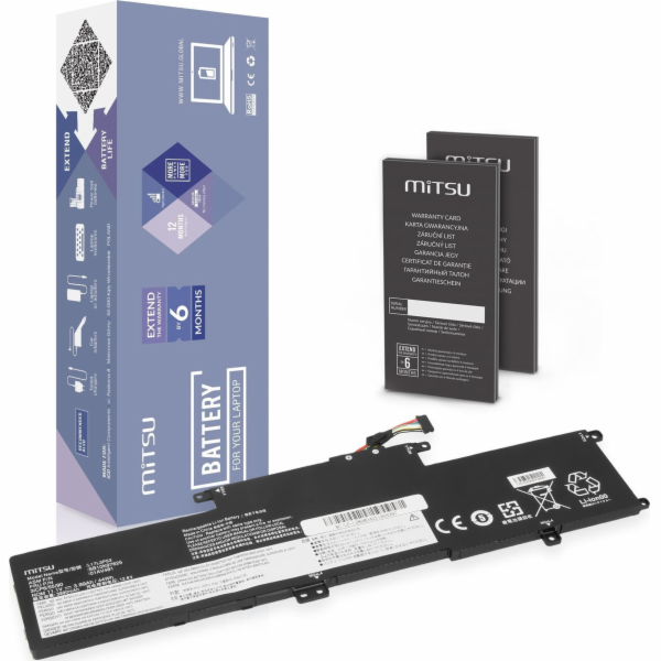 Mitsu Baterie L17L3P53 pro Lenovo ThinkPad Yoga L380 L390...