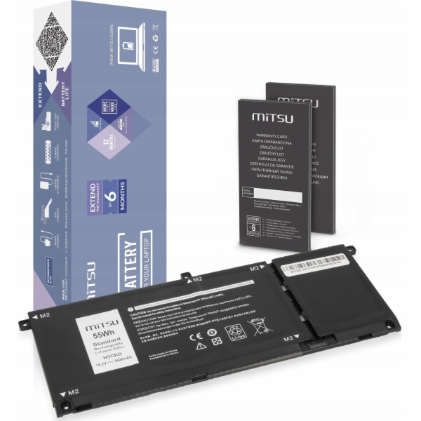 Mitsu Baterie H5CKD pro Dell Inspiron 5400 5401 5402 5406...