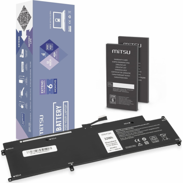 Mitsu Baterie XCNR3 pro Dell Latitude E7370 7370 – 7,6 V ...