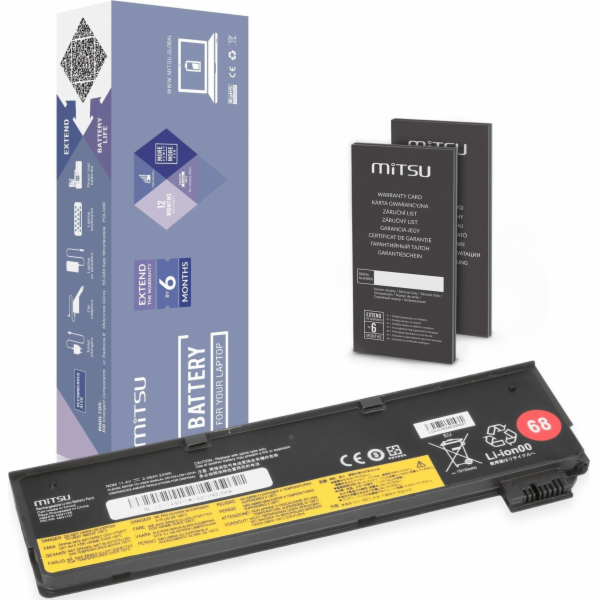 Mitsu Baterie 45N1126 45N1127 pro Lenovo ThinkPad T440 T4...
