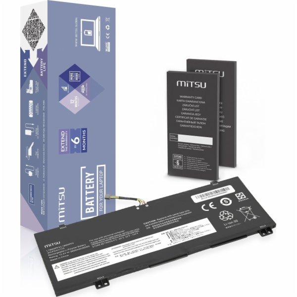 Mitsu Baterie L18M4PF3 L18C4PF4 pro Lenovo IdeaPad S540 3...