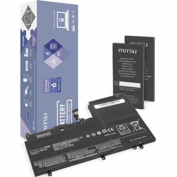 Mitsu Baterie L14M4P72 pro Lenovo Yoga 700-14ISK 3 1470 6...