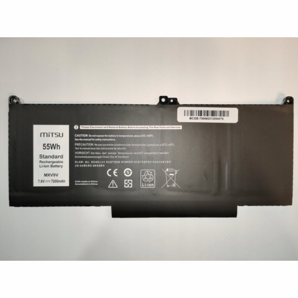 Mitsu Baterie MXV9V pro Dell Latitude 5300 5310 7300 7400...