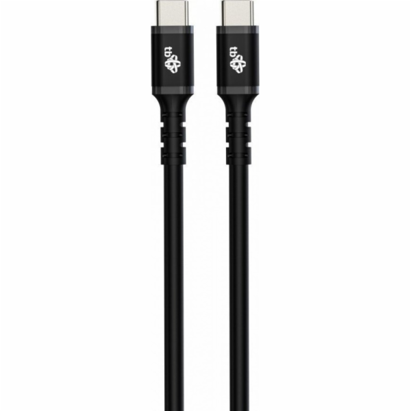 TB USB C - USB C kabel 3m silikonový černý 2.0