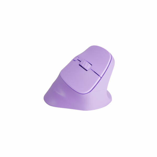 Natec Vertikální bezdrátová myš Crake 2 Pure Lavender