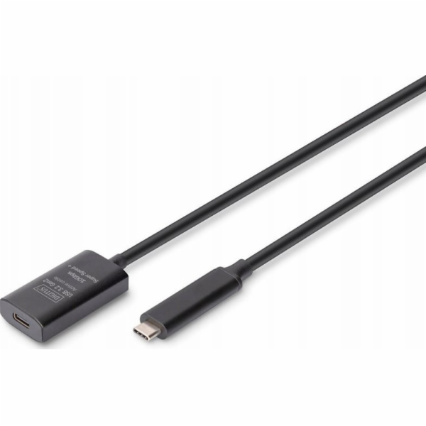 Digitus Aktivní prodlužovací kabel USB-C – USB-C, USB 3.2...