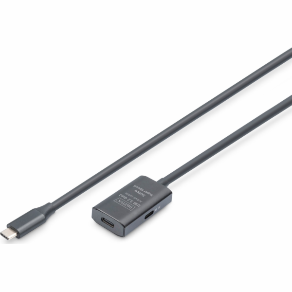 Digitus Aktivní prodlužovací kabel USB-C – USB-C, USB 3.2...