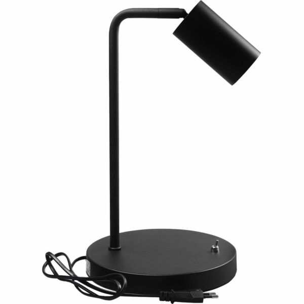 Maclean Stolní lampa GU10, s vypínačem MCE370 B černá, ku...