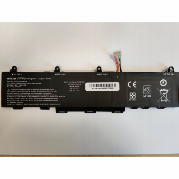 Mitsu CC03XL Baterie pro HP EliteBook 830 840 G7 G8 ZBook...