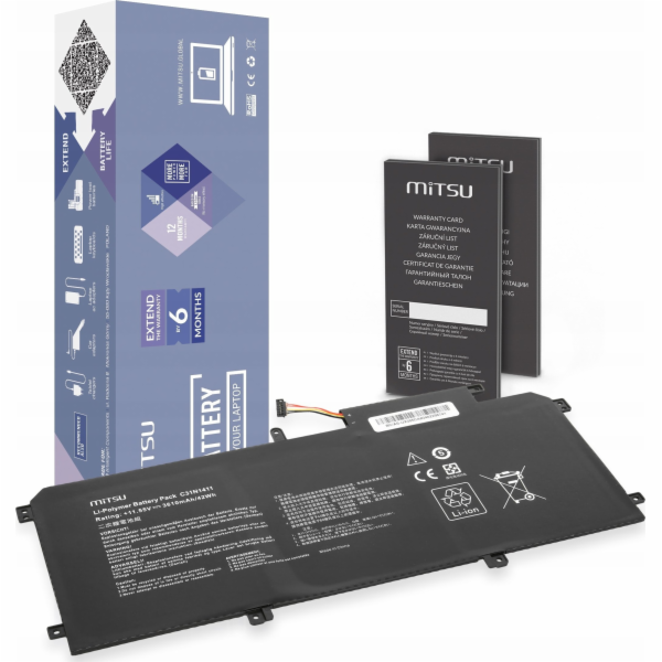 Mitsu Baterie C31N1411 Asus Zenbook U305F U305FA UX305CA ...