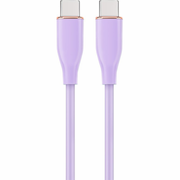 Gembird Kabel USB C(M) na USB C(M) 1,5M fialový