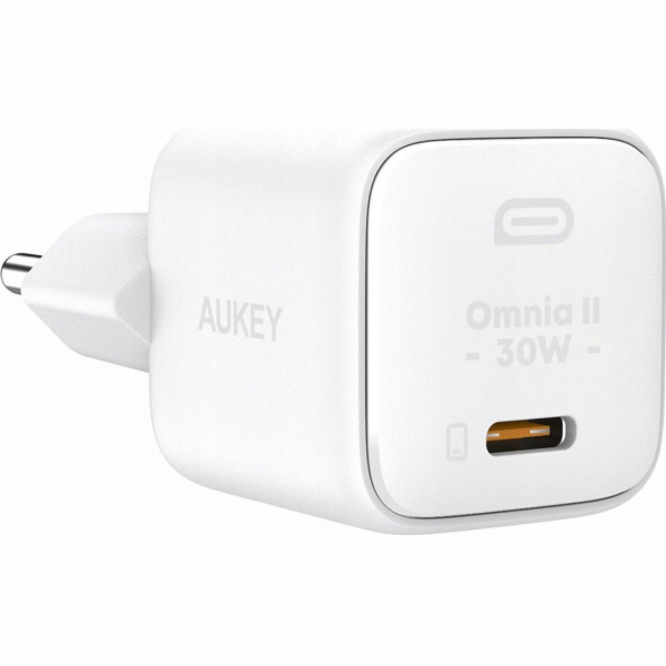 AUKEY PA-B1L Bílá Omnia II Mini nástěnná nabíječka 1xUSB-...