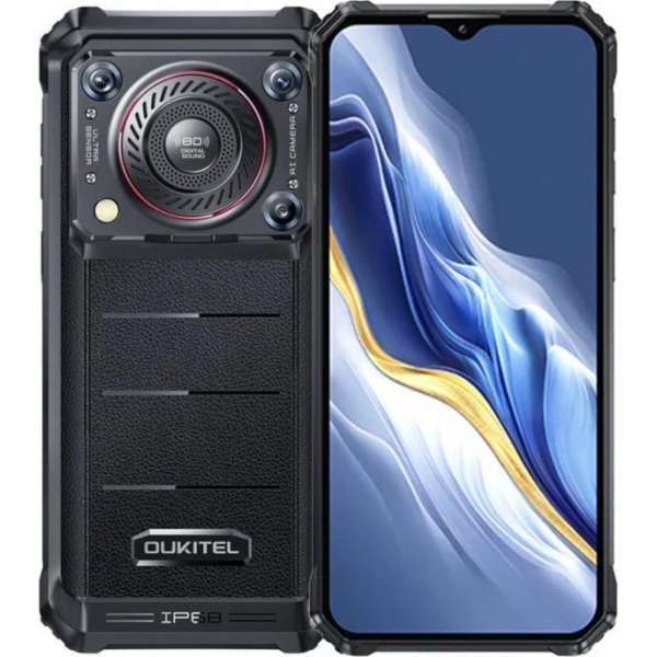OUKITEL Smartphone WP36 4G 8/128GB IP69K Black
