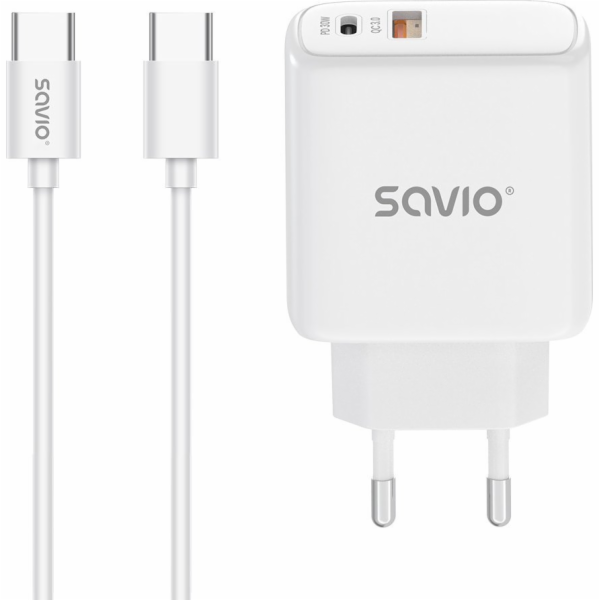 Savio LA-10 30W Quick Charge Power Delivery 3.0 nástěnná ...