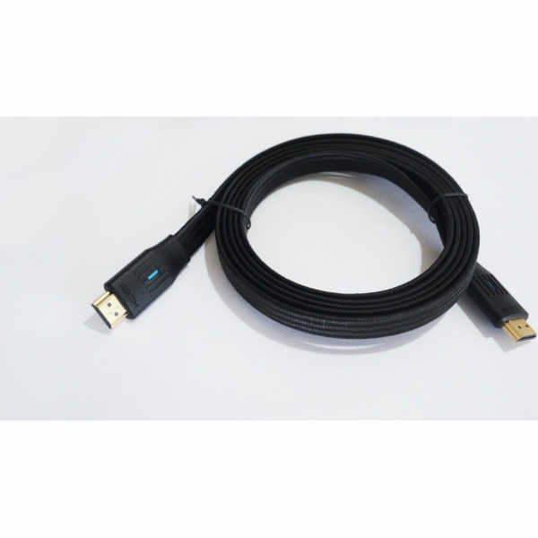 TB HDMI v 2.1 kabel plochý 2m černý