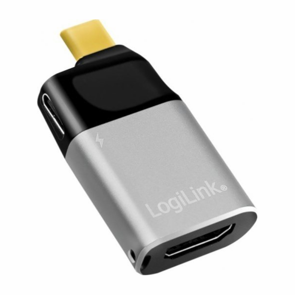 LogiLink Adaptér USB Type-C, na HDMI-A + USB-C, 4K
