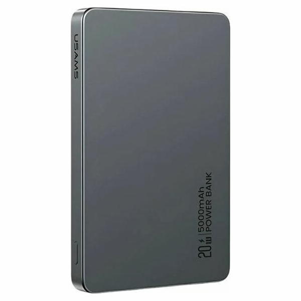 USAMS Powerbanka 5000mAh 20W indukční Magsafe PD Fast Cha...