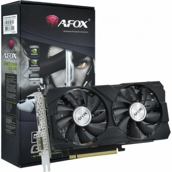 AFOX Grafická karta – Geforce RTX2060 SUPER 8GB GDDR6 3xD...
