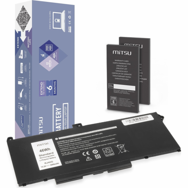 Mitsu Baterie RJ40G Dell Latitude 5520 5420 Precision 356...