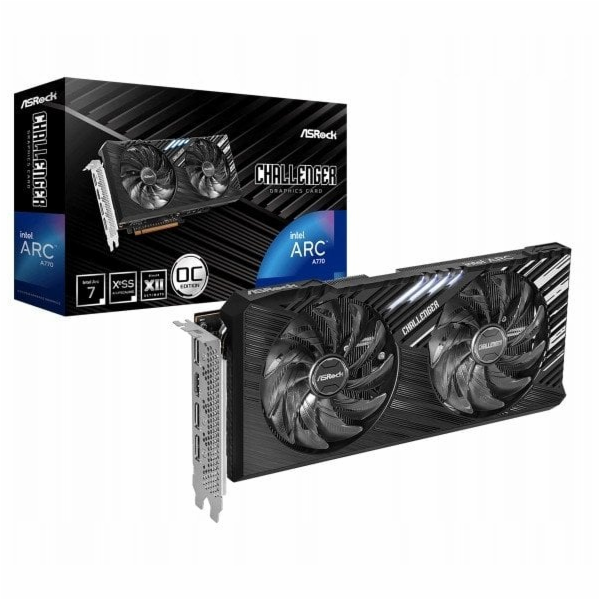 Grafická karta ASRock Intel Arc A770 Challenger SE 16GB OC