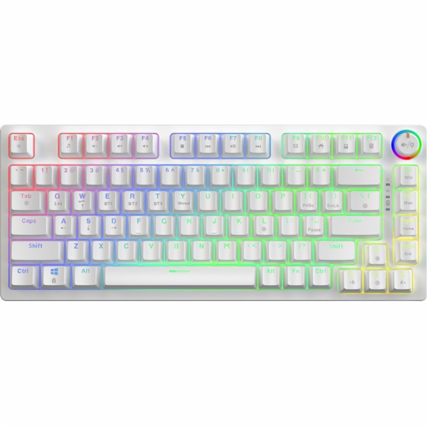 Savio Bezdrátová mechanická klávesnice PHENIX WHITE Gater...