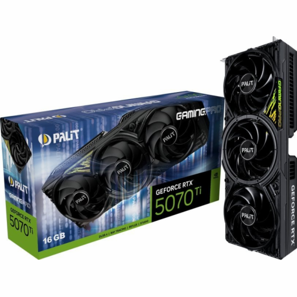 Palit Grafická karta RTX 5070 Ti GAMING PRO 16GB GDDR7 25...