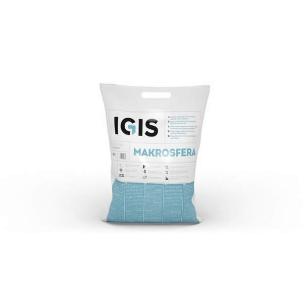 Hrubozrnný tmel Igis Makrosfera, 15l