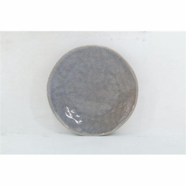 Jídelní talíř Domoletti Grey Shell, O 27,5 cm, šedý