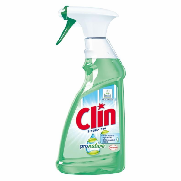 Čistič oken Clin Pronature, 500 ml