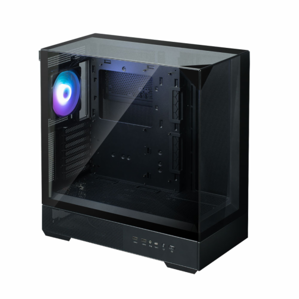 Zalman Pouzdro P40 Prism Mid-Tower Tvrzené sklo černé