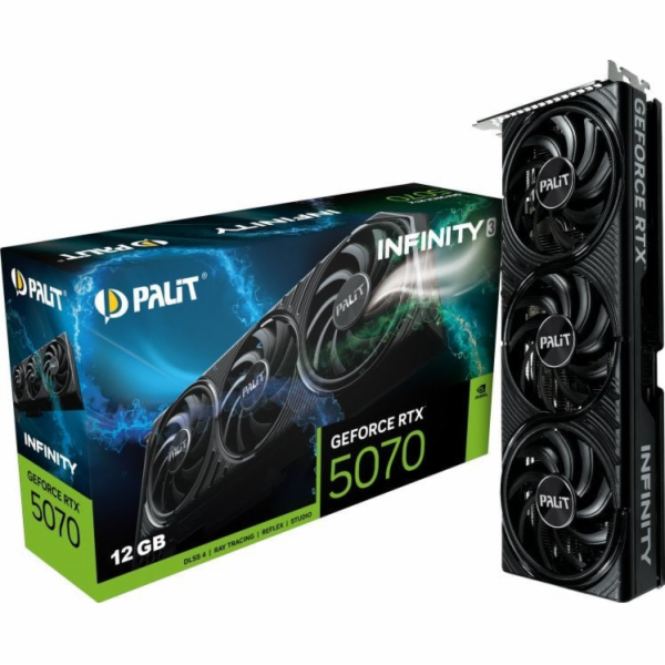 Palit Grafická karta GeForce RTX 5070 INFINITY 3 16GB GDD...