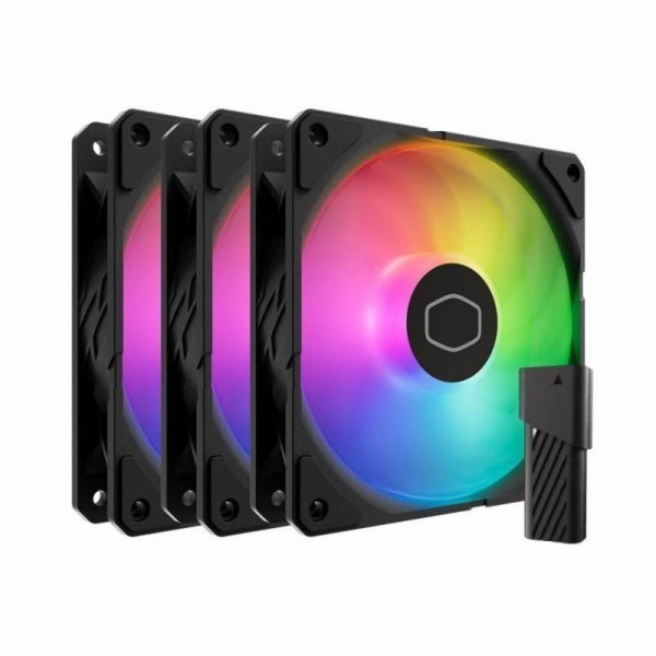 Cooler Master SickleFlow Edge 120 ARGB 3-balení ventilátoru