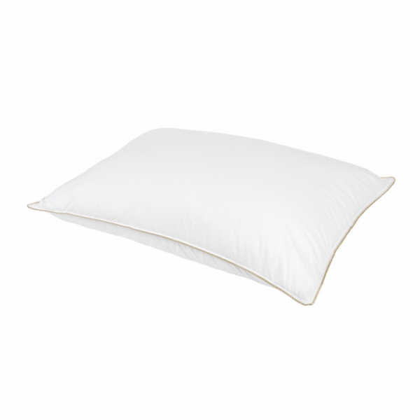 Polštář Masterjero Premium Fauxdown HIGH, bílý, 50 x 70 cm
