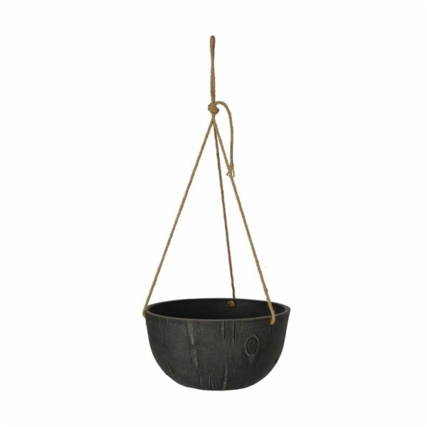 Květináč Domoletti D-12BD25, spw, O 25 cm, šedý
