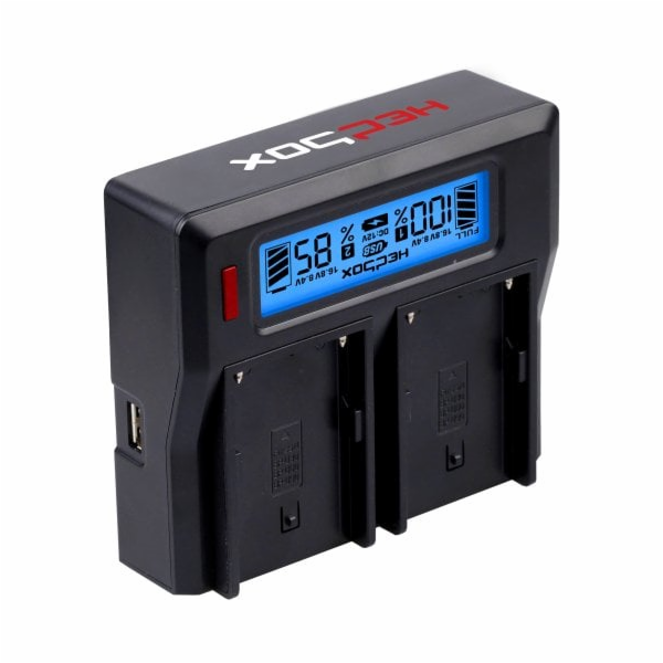 Hedbox RP-DC50 Dual Charger without Charger Plates