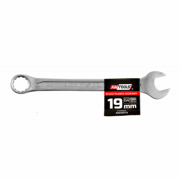 AWTools 19mm otevřený klíč (AW40019)