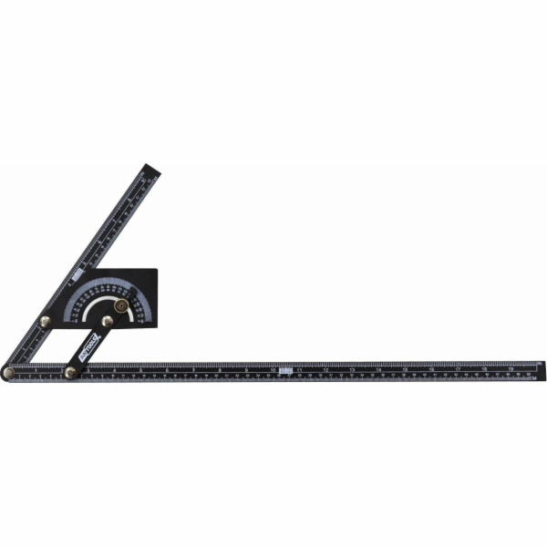AWTools NASTAVITELNÝ Úhloměr 230x500mm 180 STUPŇŮ AW29840