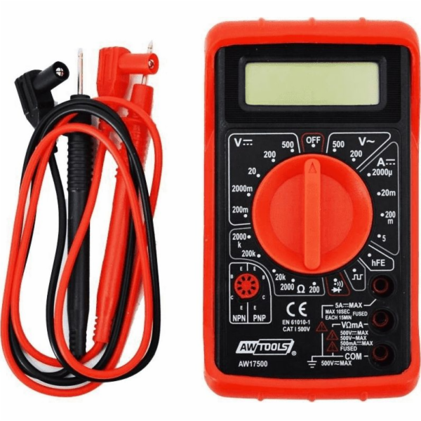 Digitální multimetr AWTools (AW17500)