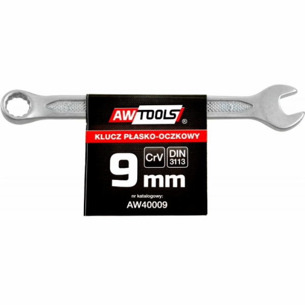 AWTools 9mm otevřený klíč (AW40009)