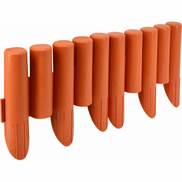 AWTools Garden Palisade 8 ks. 2,3 m Terakota AW60421
