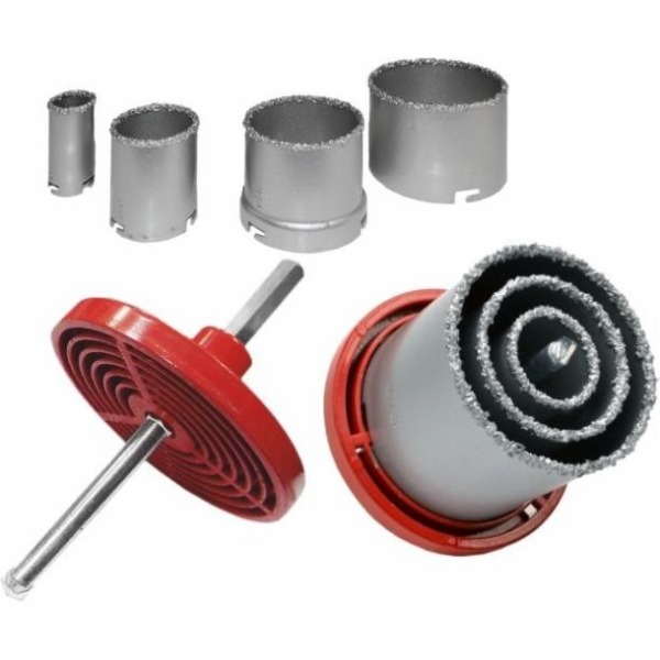 AWTools Wolframové děrovky 33-83mm 6 ks. (AW40510)