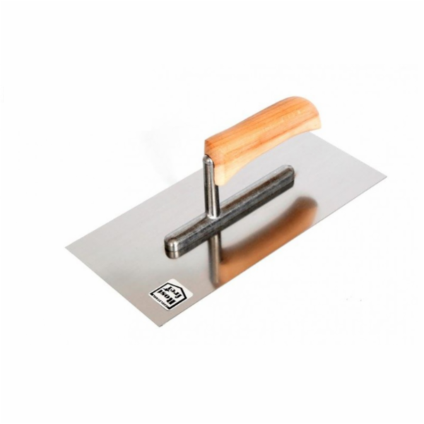 AWTools Kovové hladítko 270mm dřevěná rukojeť na hliníkov...