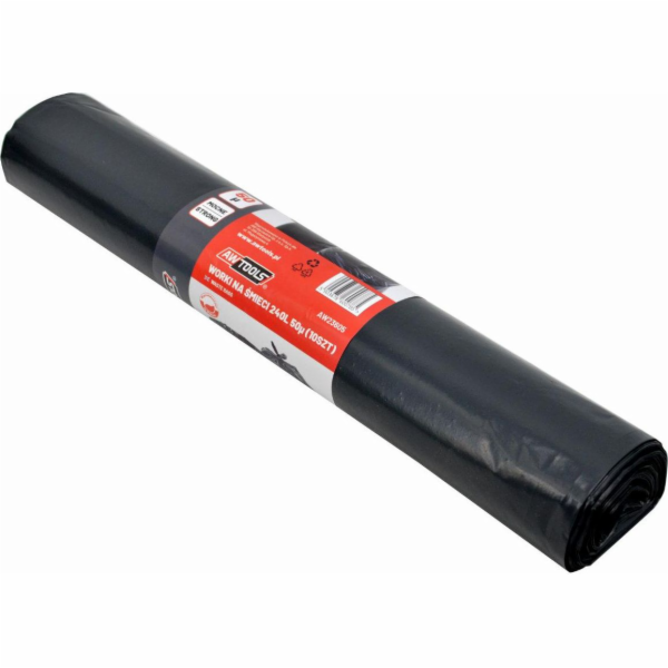 AWTools Pytle na odpadky 240l 50µ 10ks. (AW23605)