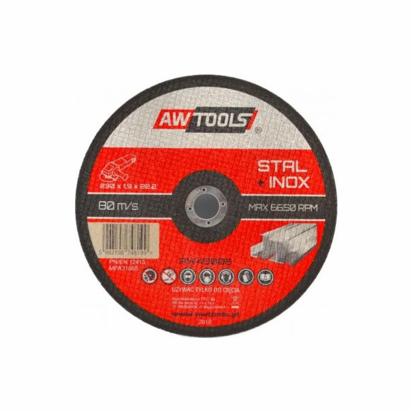 AWTools kovový kotouč 230x1.9x22.2mm (AW49006)