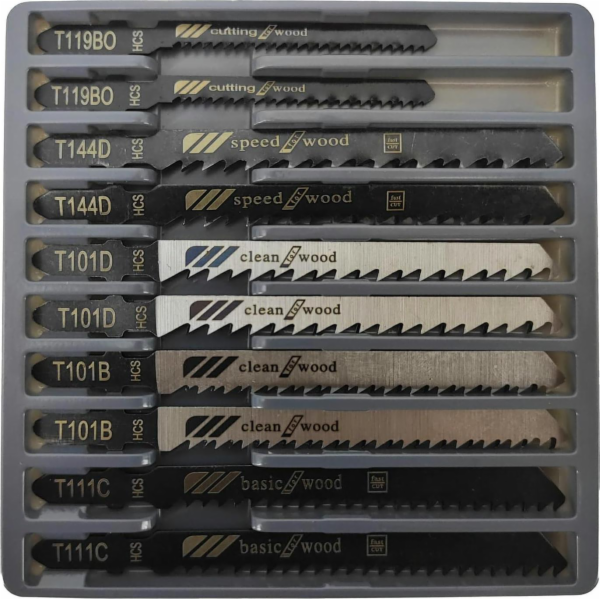 AWTools ČEPEL DO SKLADOVACÍ PIL 10 ks AW49720